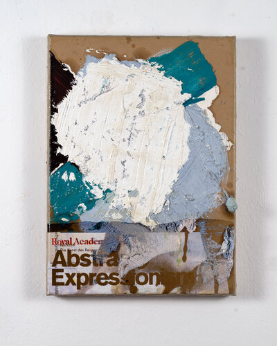 Untitled Abstraction (Exhibition Royal Academy London) van Peter Vahlefeld, Schilderij te koop op Singulart