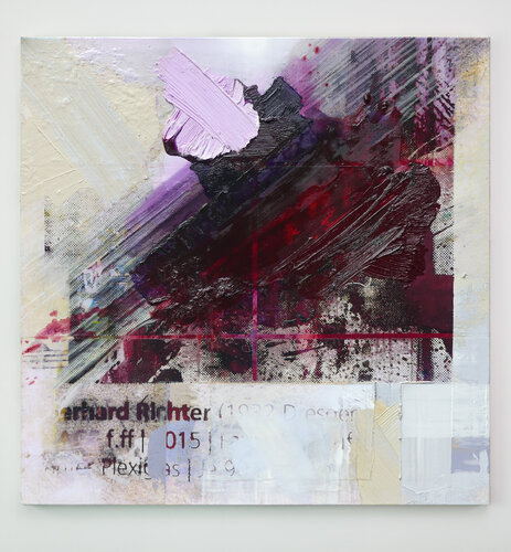Untitled Abstraction (Auction Ad) by Peter Vahlefeld, Painting for Sale on Singulart