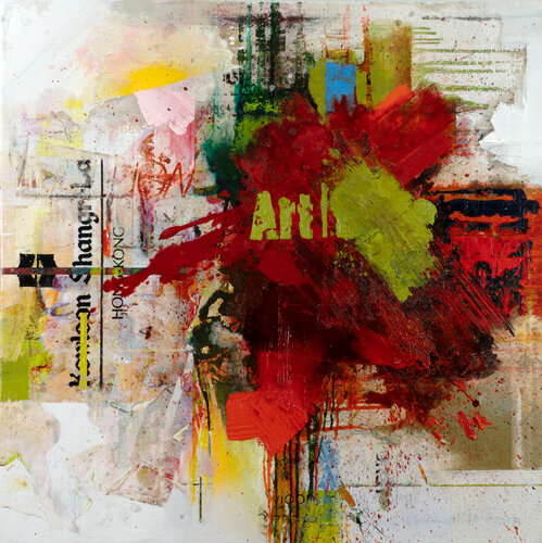 Reassembling Art Basel Hong Kong von Peter Vahlefeld, Malerei kaufen auf Singulart