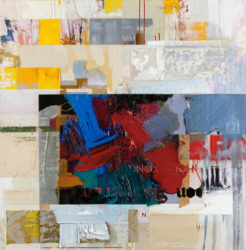 Dialogue in the Void van Peter Vahlefeld, Schilderij te koop op Singulart