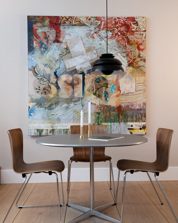 Fritz Hansen Showroom: Untitled Abstraction (God Knows Where) Peter Vahlefeld