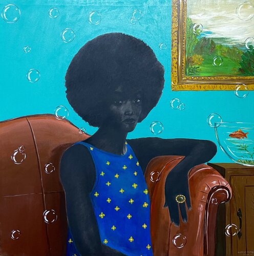 Gentle Lady 02 by Olamide Ogunade Olisco, Other Media for Sale on Singulart