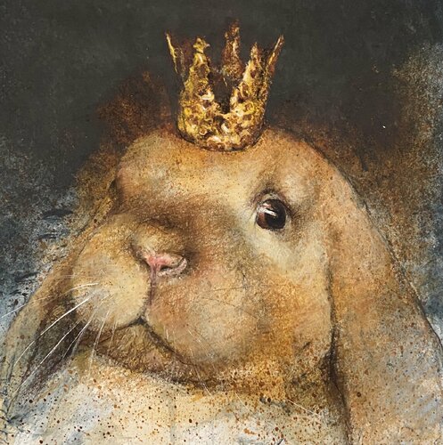 Pinpin le lapin malin van Dominique Dubois, Werk op papier te koop op Singulart