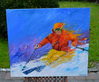 Skiing Pol Ledent