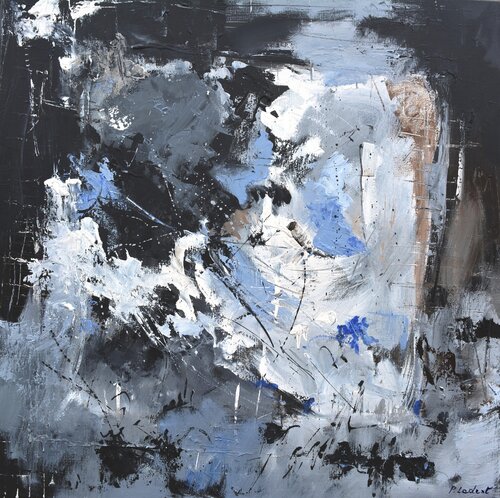 Black and white ice Pol Ledent