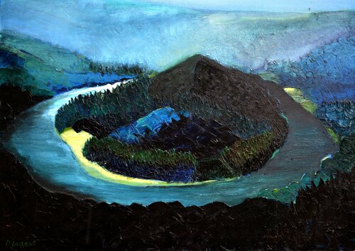 Le tombeau du géant à Botassart von Pol Ledent, Malerei kaufen auf Singulart