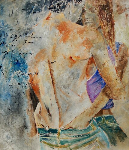 Happy valentine's day - Bonne Saint Valentin - 672021 van Pol Ledent, Schilderij te koop op Singulart