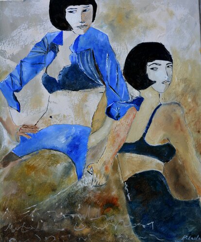 with love from Russia van Pol Ledent, Schilderij te koop op Singulart