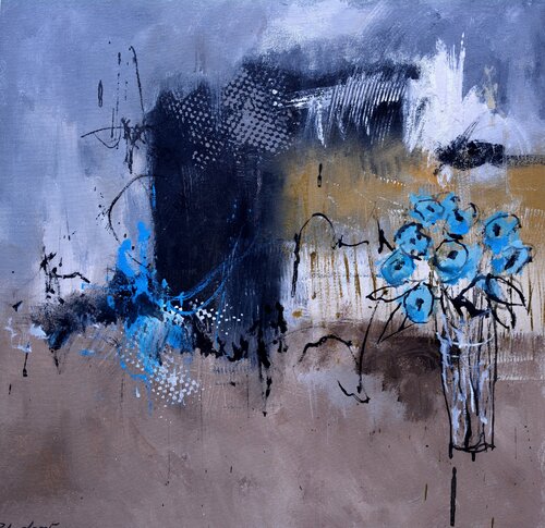 Abstract still life van Pol Ledent, Schilderij te koop op Singulart