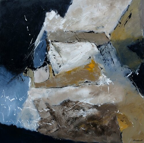 Folders - abstract 8831102 van Pol Ledent, Schilderij te koop op Singulart