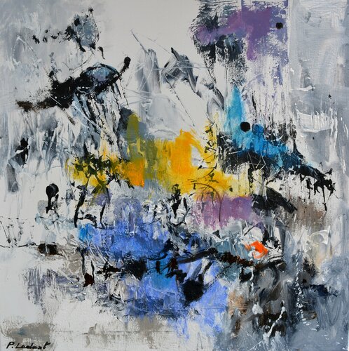 The fairy finally found the magical dew drops van Pol Ledent, Schilderij te koop op Singulart