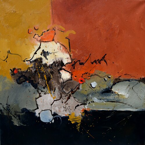 Fly me to the moon van Pol Ledent, Schilderij te koop op Singulart