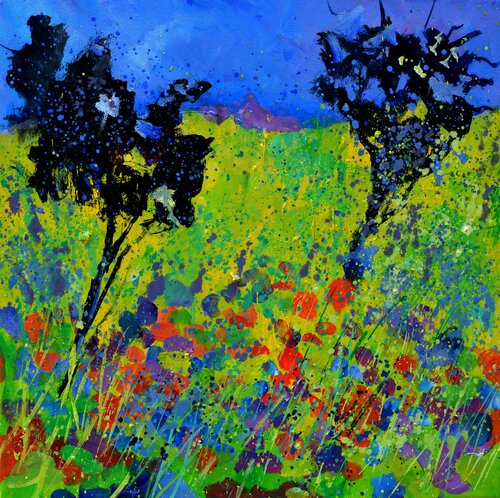 Quiet summer  44-07-21 van Pol Ledent, Schilderij te koop op Singulart
