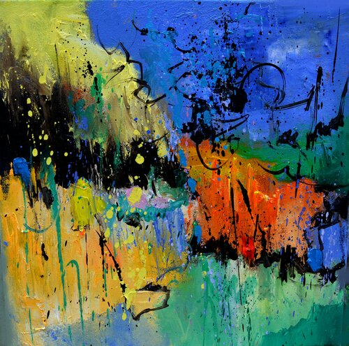 Babylonian gardens van Pol Ledent, Schilderij te koop op Singulart