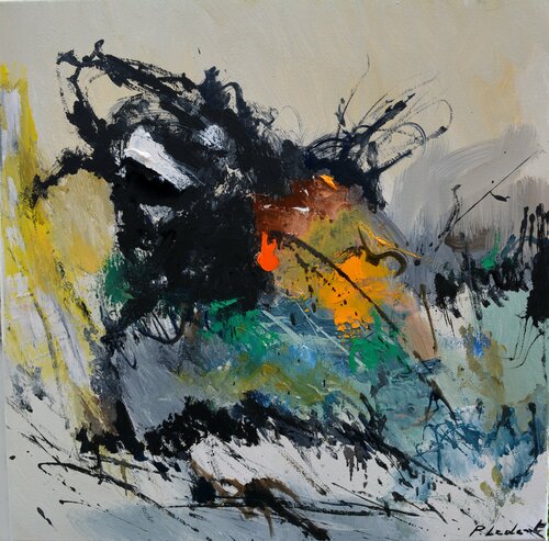 The birth of a beetle di Pol Ledent, Pittura in vendita su Singulart