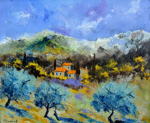 Genêts en Provence 5661 von Pol Ledent, Malerei kaufen auf Singulart