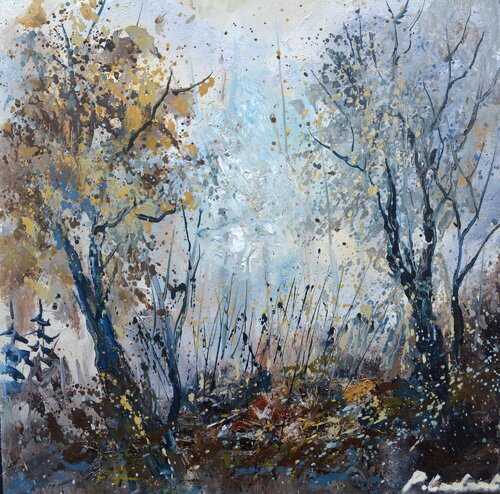 Today's weather  442021 di Pol Ledent, Pittura in vendita su Singulart