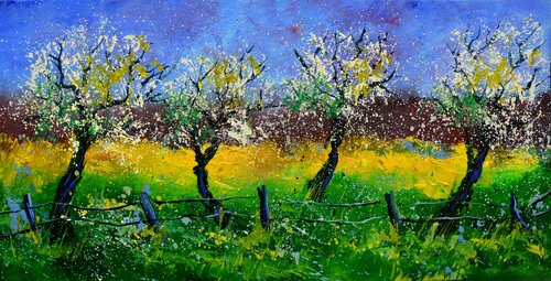 Printemps - 842021 di Pol Ledent, Pittura in vendita su Singulart