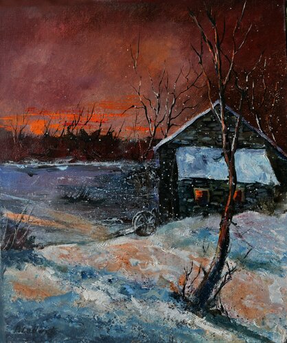 Home sweet home di Pol Ledent, Pittura in vendita su Singulart