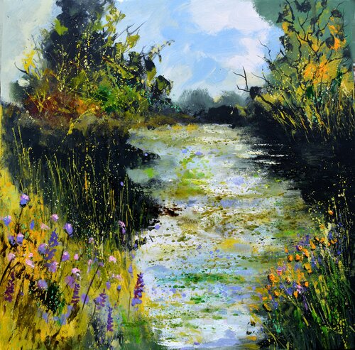 This pond is not a place for Ophelia  - Exclusively on sale on Singulart Pol Ledent
