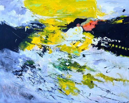 Green was the central colour di Pol Ledent, Pittura in vendita su Singulart