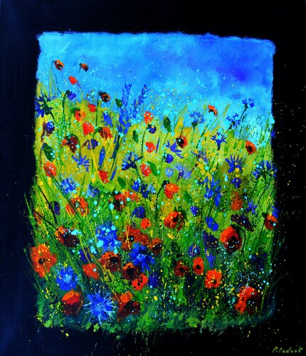 Wild field flowers - 6622 Pol Ledent