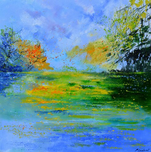 Quiet waters by Pol Ledent, Painting for Sale on Singulart