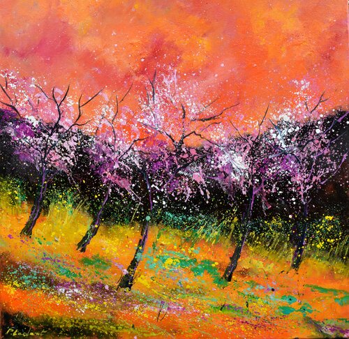 Full spring di Pol Ledent, Pittura in vendita su Singulart