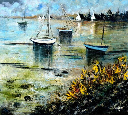 Seascape - Tempest 87 van Pol Ledent, Schilderij te koop op Singulart