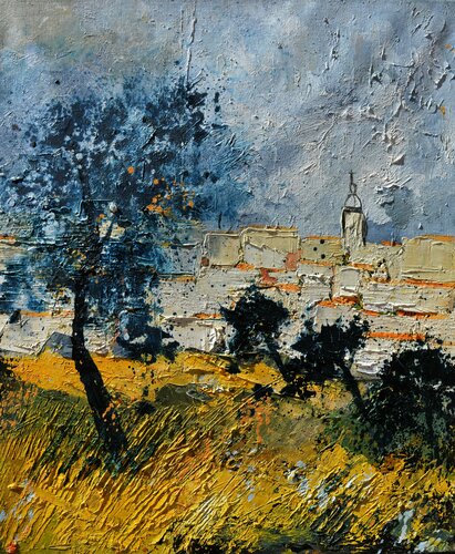 Village provençal van Pol Ledent, Schilderij te koop op Singulart