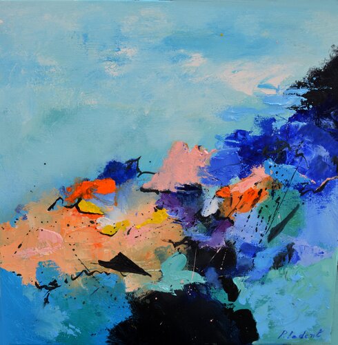 Happy beach afternoon van Pol Ledent, Schilderij te koop op Singulart