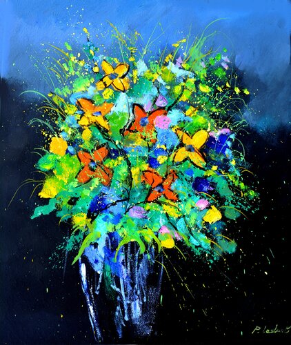 Still life summer  - 6722 von Pol Ledent, Malerei kaufen auf Singulart