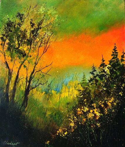 Spring at dawn von Pol Ledent, Malerei kaufen auf Singulart