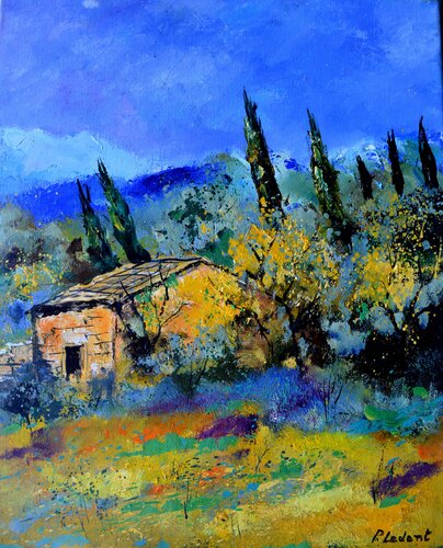 Cabanon en Provence di Pol Ledent, Pittura in vendita su Singulart