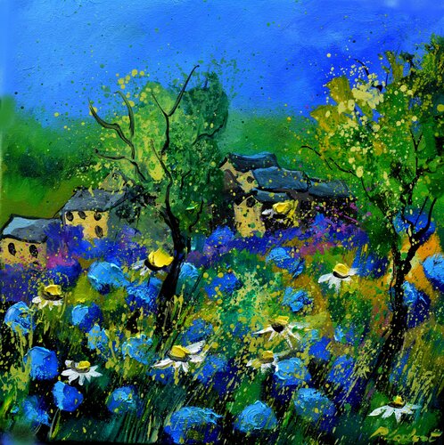 Summertime  442020 di Pol Ledent, Pittura in vendita su Singulart