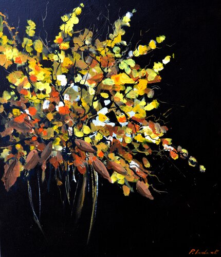 Autumnal still liffe-22 van Pol Ledent, Schilderij te koop op Singulart