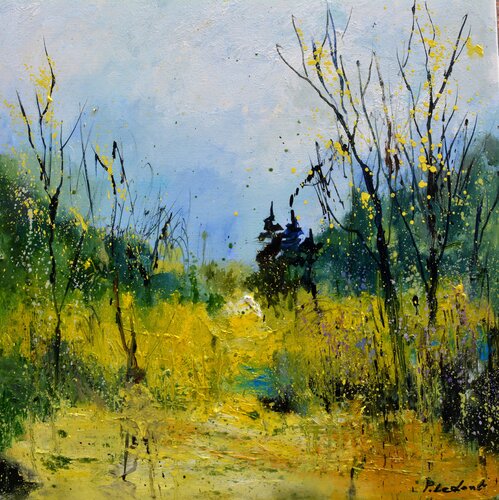 Lost in the marsh di Pol Ledent, Pittura in vendita su Singulart