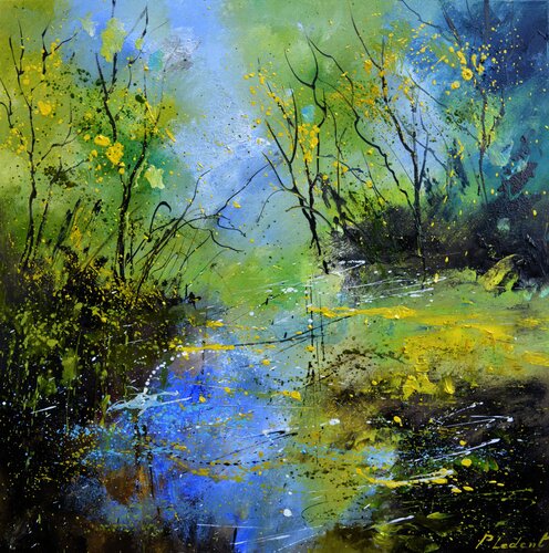 Lost in the marsh 2 di Pol Ledent, Pittura in vendita su Singulart