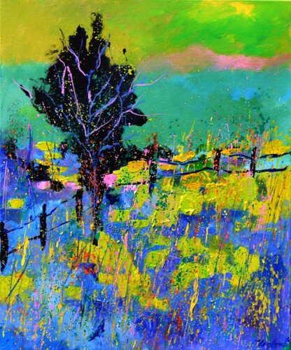 Tree in summer von Pol Ledent, Malerei kaufen auf Singulart