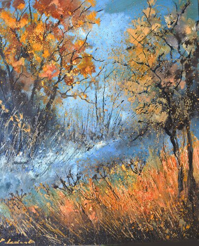 November in the wood von Pol Ledent, Malerei kaufen auf Singulart