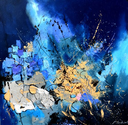 A hint to the idiosyncratic language used by Finnegan by Pol Ledent, 油畫 for Sale on Singulart