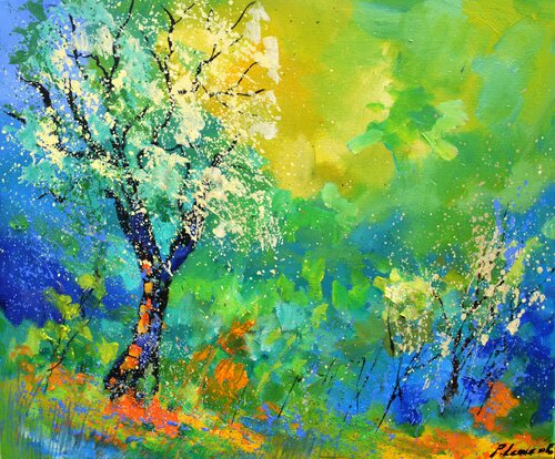 Spring in March  2023 by Pol Ledent, 회화 for Sale on Singulart