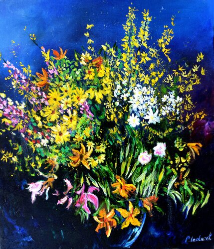 Spring still life von Pol Ledent, Malerei kaufen auf Singulart