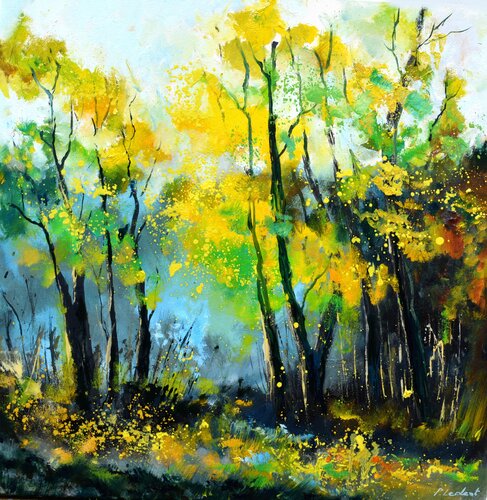 Waiting for Oberon to come -  7723 by Pol Ledent, 회화 for Sale on Singulart