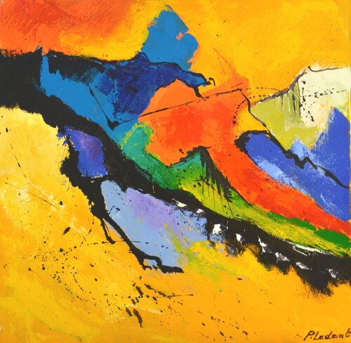 Happy summer time by Pol Ledent, 회화 for Sale on Singulart