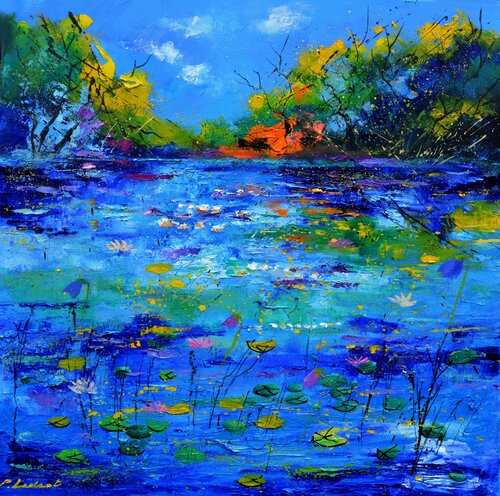 Frogs' paradise  -  7723 van Pol Ledent, Schilderij te koop op Singulart