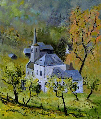 Spring in my countryside - 6723 van Pol Ledent, Schilderij te koop op Singulart