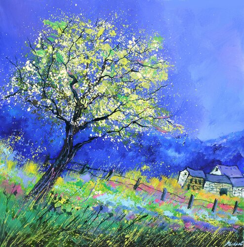 Spring in my countryside - 8823 van Pol Ledent, Schilderij te koop op Singulart