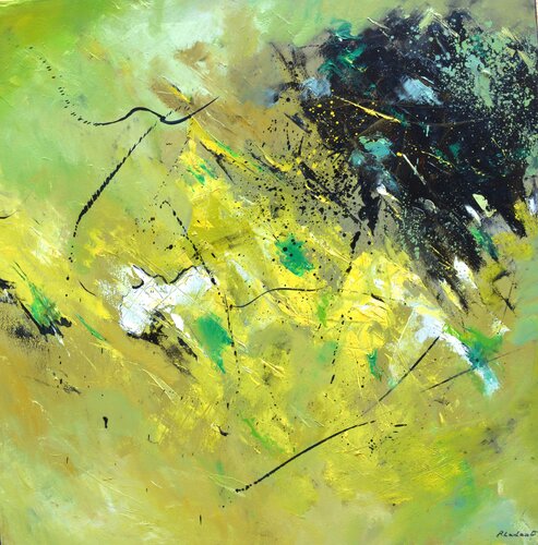 Green grass von Pol Ledent, Malerei kaufen auf Singulart