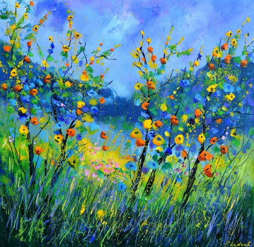 Summer dream 77 van Pol Ledent, Schilderij te koop op Singulart